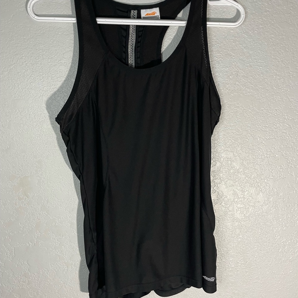 Black tank top